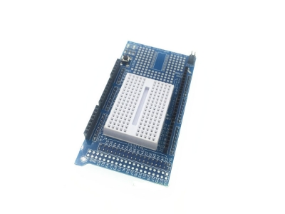 Brand New Prototype Shield Protoshield V3 Expansion Board with Mini Bread Board MEGA + White breadboard