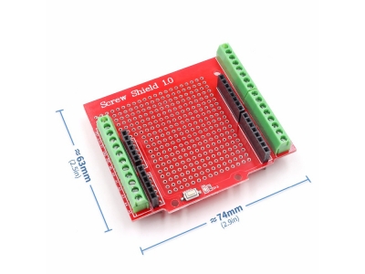 Proto Screw Shield Assembled prototype terminal expansion board For Arduino UNO MEGA2560 One