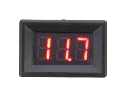 DC 0-30V 3 Wire LED Display Digital Voltage Meter Voltmeter Panel For Car Motor Red Practical useful Easy to use and convenient