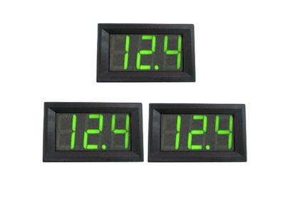 0.56‘‘ 2Wire DC    4.5V-30V LED Digital Display Voltage Panel Meter Voltmeter