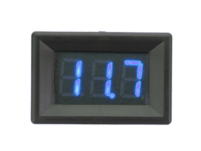 0.56‘‘ 3Wire DC  0-30V LED Digital Display Voltage Panel Meter Voltmeter(blue)