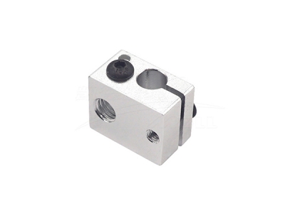 3D Printer Parts E3D V6 Heater Block Official Aluminum Block To J-head Hotend Bowden Extruder V6 Silicone Sock Heater Thermistor