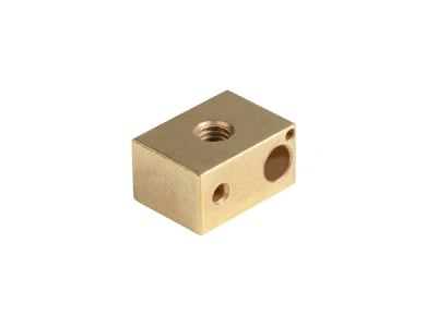 All metal E3D hot end heating block copper block high temperature material heating block 16×22×12