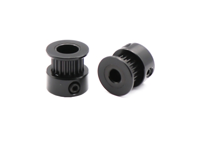 Black GT2 Timing Pulley 20 Tooth 16 Tooth Wheel Bore 5mm 8mm Aluminium Gear Teeth Width 6mm 3D Printer Parts Pulley