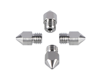 MK8 Nozzle TC4 Titanium Alloy Nozzle Extruder M6 Thread 0.2mm 0.3mm 0.4mm 0.5mm for 3D Printer 1.75mm Filament