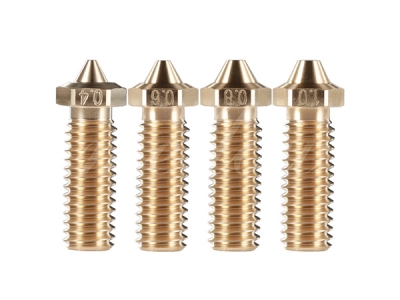 NF-V6 Sharp Volcano Nozzle Brass Lengthen Extruder Nozzle 0.4--1.2mm For 3D printer 1.75 Filament E3D Volcano Hotend