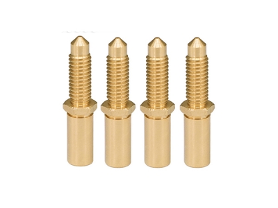 3D printer Nozzle V6 M6 0.4mm Universal Copper Nozzle with Throat or No Throat for 1.75mm/3mm Filament for 3D printer part