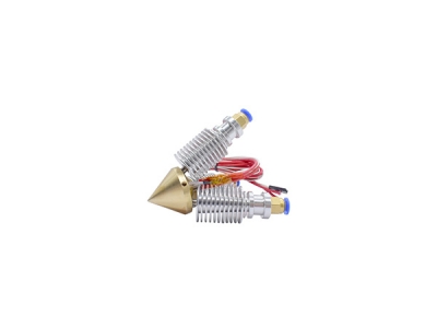 3 in 1 out Brass Diamond 0.4mm 1.75mm Nozzle Extruder Multi V6 12V/24V Bowden Extrusion Remote Hotend 3D Printer Parts