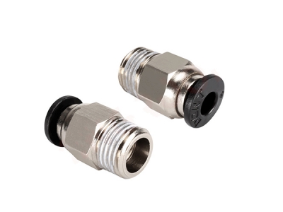 PC4-M10 Straight Pneumatic Connectors Fit Bowden PTFE Tube 4mm Quick Coupler Fittings For E3D V6 3D Printer J-Head Extruder