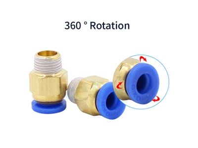 3D Printer Parts Pneumatic Connectors PC4-01 1.75mm  PTFE Tube quick coupler j-head Fittings For V5 V6 Hotend