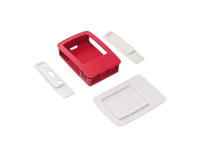 Raspberry Pi 3 Model B+ Plus ABS Case Red & White Color Plastic Protective Cover Shell for Raspberry Pi 3