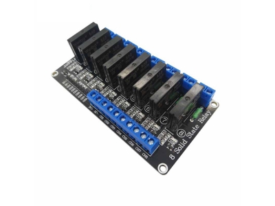 8 Channel Solid State Relay G3mb-202p Dc-ac Pcb Ssr In 5vdc Out 240v Ac 2a For R3 Diy Kit