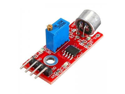 High Sensitive Microphone Sound Sensor Detection Module AVR PIC 5V DC Power Supply Analog Output Module