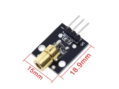 KY-008 Laser Transmitter +Laser Receiver Sensor Module Non-modulator Tube Laser Sensor Module