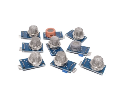 Gas detection module MQ-2 MQ-3 MQ-4 MQ-5 MQ-6 MQ-7 MQ-8 MQ-9 MQ-135 each of them 1pcs total 9pcs sensor for kit