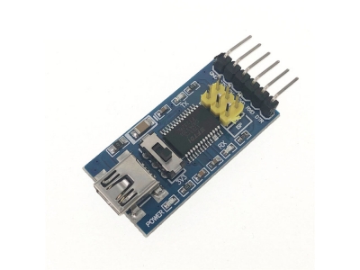 Basic Breakout Board For FTDI FT232RL USB To TTL Serial IC Adapter Converter Module For 3.3V 5V FT232 Switch