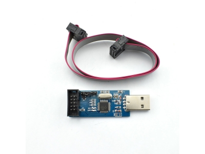 LC-01 51 AVR Programmer ISP USBASP Downloader USBISP Download Cable 10 Pin Cable USB ATMEGA8