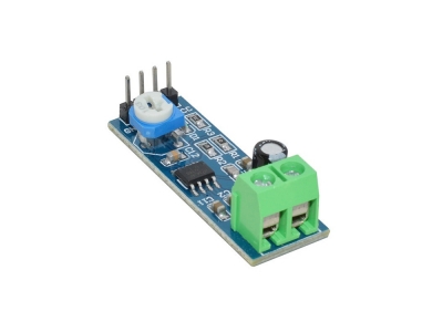 LM386 Audio Amplifier Module 200 Times 5V-12V Input 10K Resistance