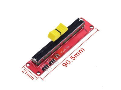 B10K Sliding Slider Potentiometer Switch Slide Block Module MCU ARM Electronics DIY