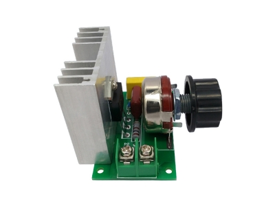 4000W 220V High Power Voltage Regulators SCR Speed Controller Electronic Voltage Regulator Governor Thermostat HR