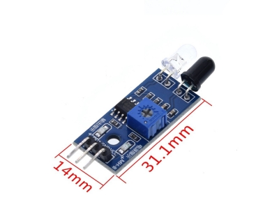 Smart Electronics New Diy Smart Car Robot Reflective Photoelectric 3pin IR Infrared Obstacle Avoidance Sensor Module