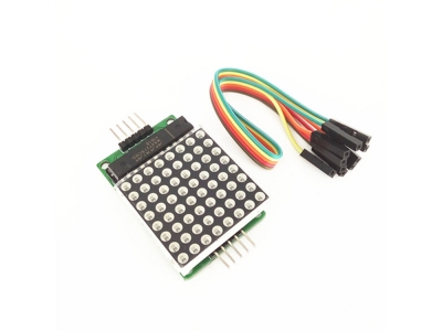 MAX7219 8 Digit LED Tube Display Control Module for Arduino 5V Microcontroller Serial Driver 8x8 8*8 Red Dot Led Matrix Module