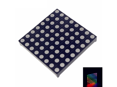 DIY 5mm Led Dirmeter Full Color 8x8 8*8 Mini Dot Matrix LED Display Red Green Bule RGB Common Anode Digital Tube Screen