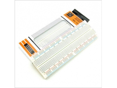 Breadboard with 830 Tie Points MB-102 Solderless Prototype Universal PCB Bread Board for DIY Kits Proto Raspberry Pi