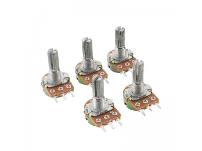 Potentiometer Resistance WH148 3Pin 1K 2K 5K 10K 20K 50K 100K 500K 1M Ohm Linear Taper Rotary Potentiometer Resistor