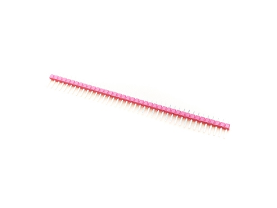 2.54mm Male Color Single Row Pin Header 1*40P 6 Color Black + White + Red + Yellow + Blue + Green