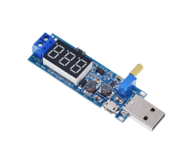 DC-DC 5V to 3.5V / 12V USB Step UP / Down Power Supply Module Adjustable Boost Buck Converter Out DC 1.2V-24V